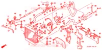 RADIATEUR pour Honda BIG RUCKUS 250 de 2005