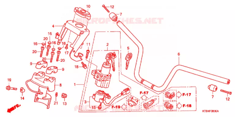 GUIDON Honda MOTO 250 other-models 2006  PS2506