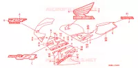 AUTOCOLLANTS (RVF400RR) pour Honda RVF 400 de 1995