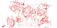 CARENAGES INFERIEUR pour Honda RVF 400 de 1995