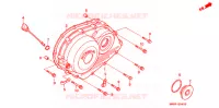 CARTER MOTEUR DROIT pour Honda RVF 400 de 1995