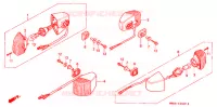 CLIGNOTANT pour Honda RVF 400 de 1995