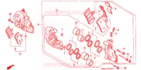 ETRIER DE FREIN AVANT pour Honda RVF 400 de 1995