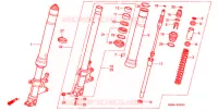 FOURCHE pour Honda RVF 400 de 1995