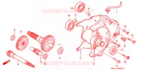 BOITE DE VITESSES pour Honda SA 50 ELITE SR de 1996