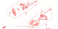 CLIGNOTANT AVANT pour Honda SA 50 ELITE SR de 1996
