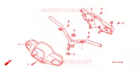 REVETEMENT DE GUIDON pour Honda SA 50 ELITE SR de 1996