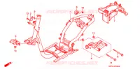 CADRE pour Honda SA 50 ELITE SR de 1997