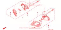 CLIGNOTANT AVANT pour Honda SA 50 ELITE SR de 1997