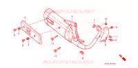 SILENCIEUX D'ECHAPPEMENT pour Honda SA 50 ELITE SR de 1997