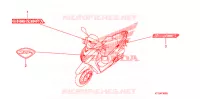 AUTOCOLLANTS pour Honda SH 150 de 2010