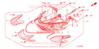 FEUX ARRIERE pour Honda SH 150 de 2010