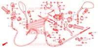 LEVIER DE GUIDON   CABLE   COMMODO pour Honda SH 150 de 2010