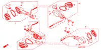 CLIGNOTANT pour Honda FAZE 250 D de 2009