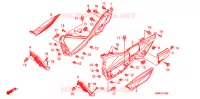 MARCHE PIEDS pour Honda FAZE 250 D de 2009