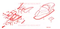 SELLE pour Honda FAZE 250 D de 2009