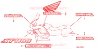 AUTOCOLLANTS pour Honda ST 1100 de 2002