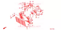 RADIATEUR pour Honda ST 1100 de 2002