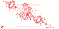 ROUE AVANT (ST1100) pour Honda ST 1100 de 2000
