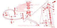 MAITRE CYLINDRE DE FREIN ARRIERE pour Honda FOURTRAX 420 RANCHER 4X4 AT de 2014