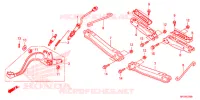 REPOSE PIED   PEDALE pour Honda FOURTRAX 420 RANCHER 4X4 AT de 2014