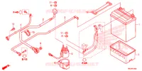 BATTERIE pour Honda FOURTRAX 420 RANCHER 4X4 ES de 2014