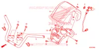 GUIDON pour Honda FOURTRAX 420 RANCHER 4X4 ES de 2014