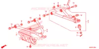 TRIANGLES AVANT pour Honda FOURTRAX 420 RANCHER 4X4 ES de 2014