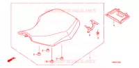 SELLE pour Honda FOURTRAX 420 RANCHER 4X4 Electric Shift CAMO de 2008