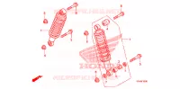 AMORTISSEUR AVANT pour Honda FOURTRAX 420 RANCHER 4X4 Electric Shift CAMO de 2009