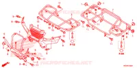 SUPPORT pour Honda FOURTRAX 420 RANCHER 4X4 Manual Shift de 2014