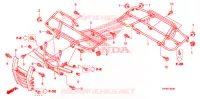 SUPPORT pour Honda FOURTRAX 420 RANCHER 4X4 Manual Shift CAMO de 2010