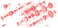 BOITE DE VITESSES pour Honda FOURTRAX 420 RANCHER 4X4 AT PS CAMO de 2009
