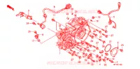 COUVERCLE DE CARTER MOTEUR pour Honda FOURTRAX 420 RANCHER 4X4 AT PS CAMO de 2009
