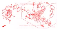 ETRIER DE FREIN AVANT pour Honda FOURTRAX 420 RANCHER 4X4 AT PS CAMO de 2009