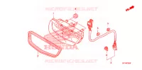 FEU ARRIERE pour Honda FOURTRAX 420 RANCHER 4X4 AT PS CAMO de 2009