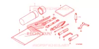 OUTIL pour Honda FOURTRAX 420 RANCHER 4X4 AT PS CAMO de 2009