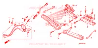 REPOSE PIED   PEDALE pour Honda FOURTRAX 420 RANCHER 4X4 AT PS CAMO de 2009