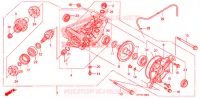 ENGRENAGE FINAL ARRIERE pour Honda FOURTRAX 420 RANCHER 4X4 AT PS CAMO de 2011