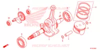 VILEBREQUIN   PISTON pour Honda FOURTRAX 420 RANCHER 4X4 AT PS de 2014