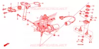 ARBRE DE DIRECTION (EPS) pour Honda FOURTRAX 420 RANCHER 4X4 Electric Shift CAMO de 2009