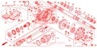 ENGRENAGE FINAL ARRIERE pour Honda FOURTRAX 420 RANCHER 4X4 Electric Shift de 2010