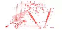ARBRE A CAMES   SOUPAPE pour Honda FOURTRAX 420 RANCHER 4X4 PS CAMO de 2009