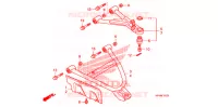 TRIANGLES AVANT (4WD) pour Honda FOURTRAX 420 RANCHER 4X4 PS CAMO de 2010
