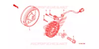 ALTERNATEUR pour Honda FOURTRAX 420 RANCHER 4X4 PS de 2010