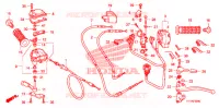 LEVIER DE GUIDON   CABLE   COMMODO pour Honda FOURTRAX 420 RANCHER 4X4 PS de 2010