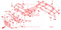 SUPPORT pour Honda FOURTRAX 420 RANCHER 4X4 PS de 2010
