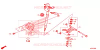 ARBRE DE DIRECTION pour Honda FOURTRAX 420 RANCHER 2X4 Electric Shift de 2014