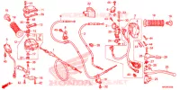 COMMODO   LEVIER   CABLE pour Honda FOURTRAX 420 RANCHER 2X4 Electric Shift de 2014