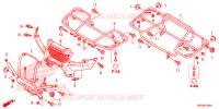 SUPPORT pour Honda FOURTRAX 420 RANCHER 2X4 Electric Shift de 2014